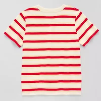 Okie Dokie Toddler & Little Boys Crew Neck Short Sleeve Regular Fit Graphic T-Shirt