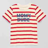 Okie Dokie Toddler & Little Boys Crew Neck Short Sleeve Regular Fit Graphic T-Shirt