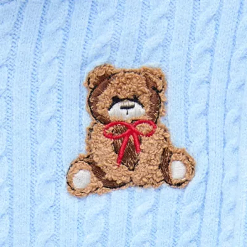 Thereabouts Little & Big Kid Girls Hooded Long Sleeve Layered Sweater