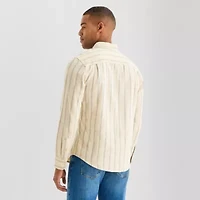 mutual weave Mens Classic Fit Button-Down Shirt