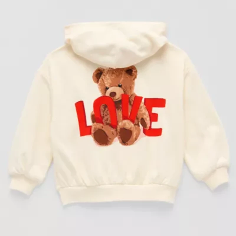 Grayson Little & Big Kid Girls Long Sleeve Zipper Hoodie