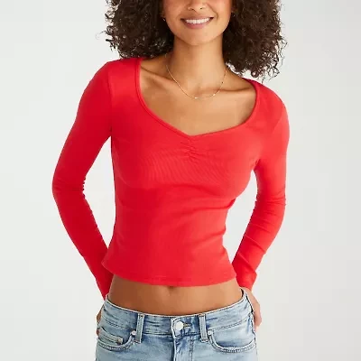 AEROPOSTALE Womens Juniors Long Sleeve T-Shirt