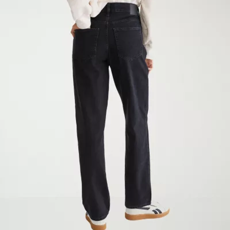 AEROPOSTALE Girls Juniors High Rise Baggy Fit Jean