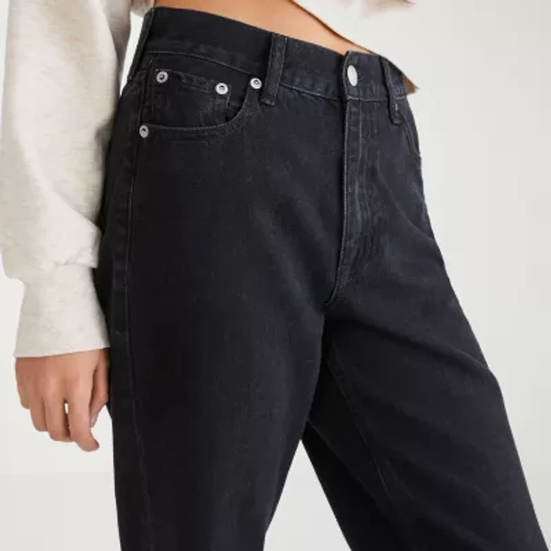 AEROPOSTALE Girls Juniors High Rise Baggy Fit Jean