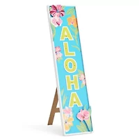 Outdoor Oasis Aloha Porch Sign
