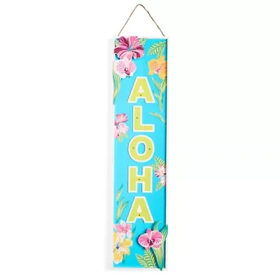 Outdoor Oasis Aloha Porch Sign