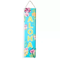 Outdoor Oasis Aloha Porch Sign
