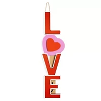Layerings Love Valentines Day Porch Sign