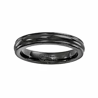 Mens 4MM Titanium Wedding Band