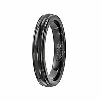 Mens 4MM Titanium Wedding Band
