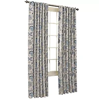 Eclipse Nina Rod Pocket Back Tab Blackout Single Curtain Panel