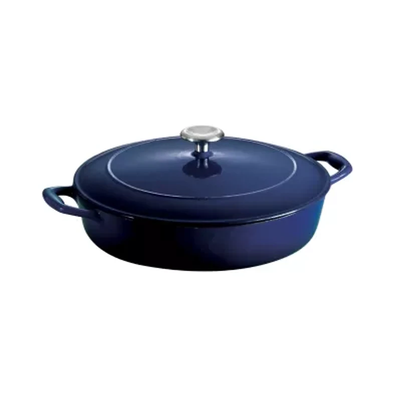 Tramontina® Gourmet 4-qt. Enameled Cast Iron Covered Braiser