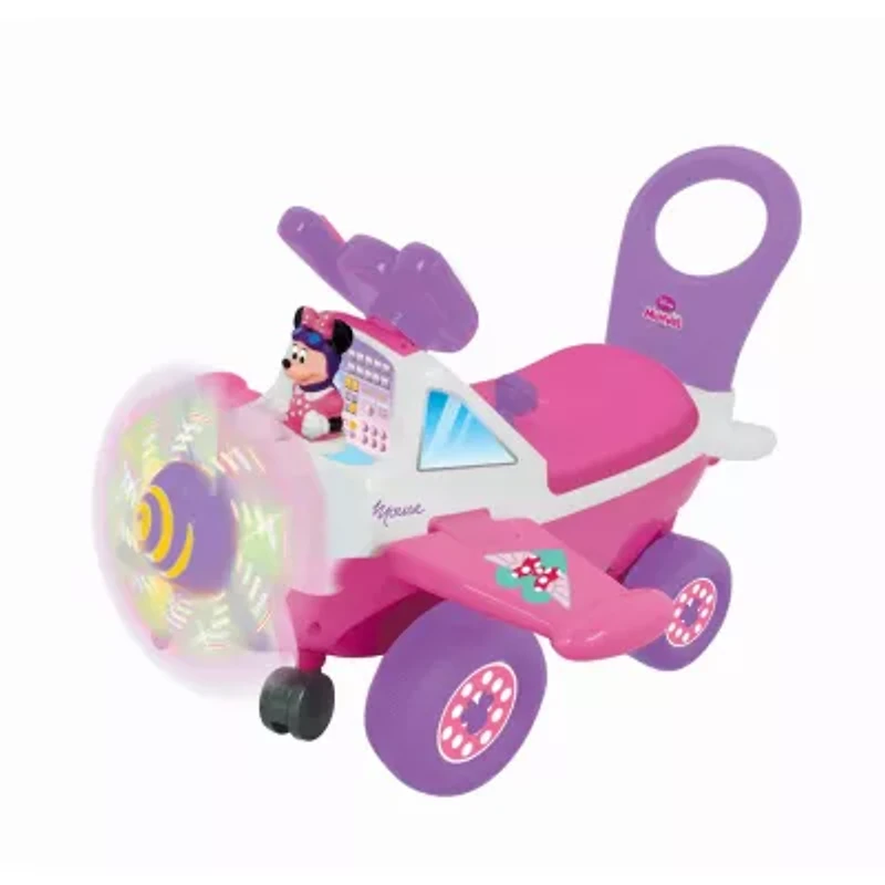 Kiddieland Disney Minnie Mouse Plane Light & Sound Activity Ride-On Ride-On Car