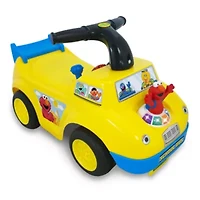 Kiddieland Sesame Street Elmo School Bus Light & Sound Activity Ride-On Ride-On Car