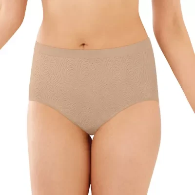 Bali Comfort Revolution® Womens Average + Full Figure Seamless Cooling Brief Panty 803j