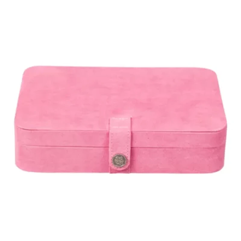 Mele and Co Maria Pink Jewelry Travel Case