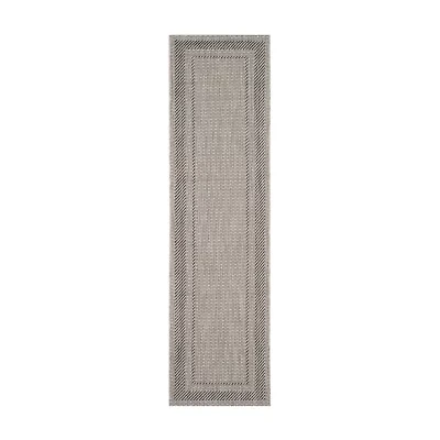 Safavieh Courtyard Collection Lorna Stripe Indoor/Outdoor Runner Rug