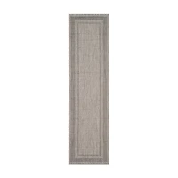 Safavieh Courtyard Collection Lorna Stripe Indoor/Outdoor Runner Rug