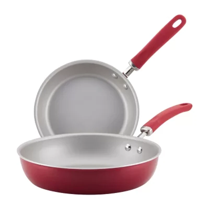 Rachael Ray Create Delicious 2-pc. Non-Stick Skillet Set