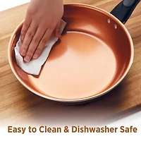 Farberware Glide Copper Ceramic 10" Nonstick Frying Pan