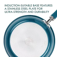 Rachael Ray Create Delicious 9.5" Non-Stick Deep Skillet with Lid