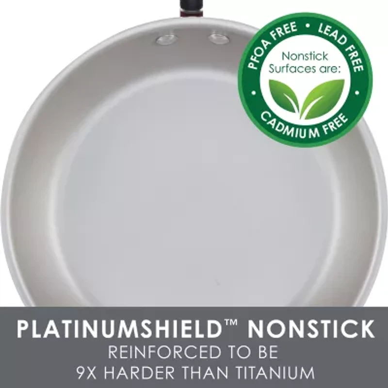 Rachael Ray Create Delicious 9.5" Non-Stick Deep Skillet with Lid