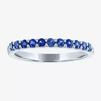 Gemstone Sterling Silver Stackable Ring