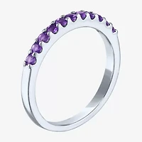 Gemstone Sterling Silver Stackable Ring
