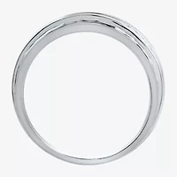 1/2 CT. T.W. Lab-Grown (H-I / I1) Diamond Wedding Band 10K White or Yellow Gold