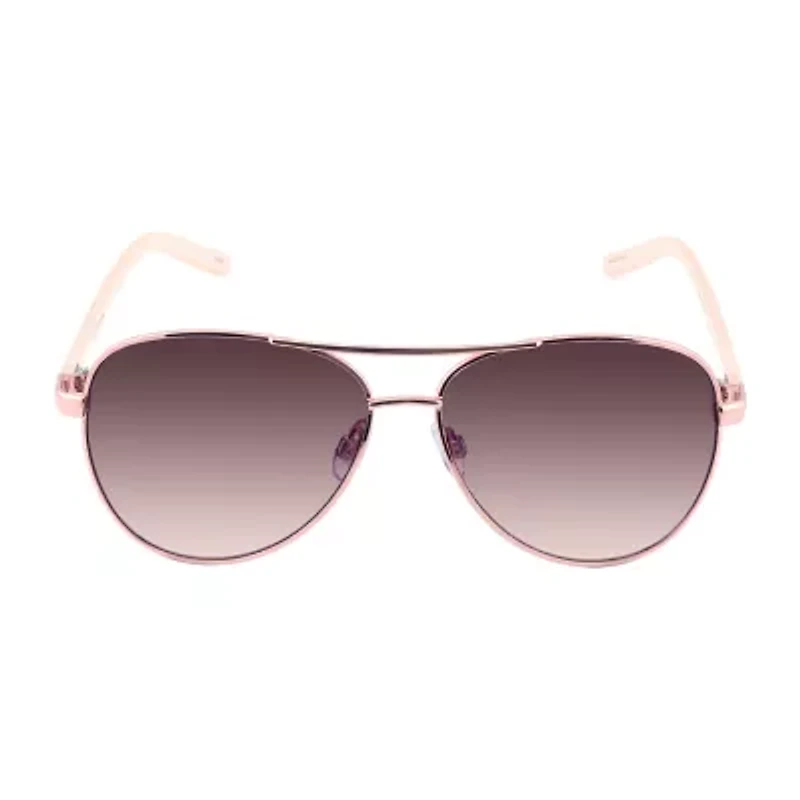 Liz Claiborne Womens UV Protection Aviator Sunglasses