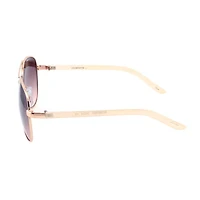 Liz Claiborne Womens UV Protection Aviator Sunglasses