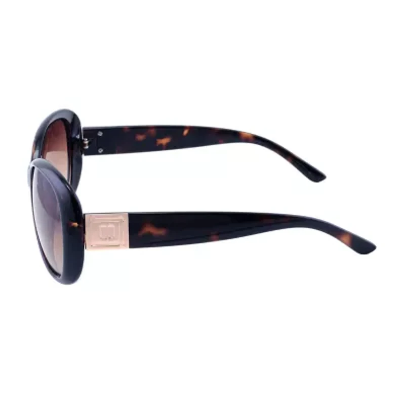 Liz Claiborne Womens UV Protection Rectangular Sunglasses