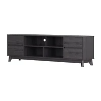 Hollywood TV Stand with Flared Wood Legs