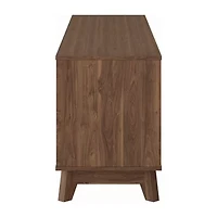Hollywood TV Stand with Flared Wood Legs