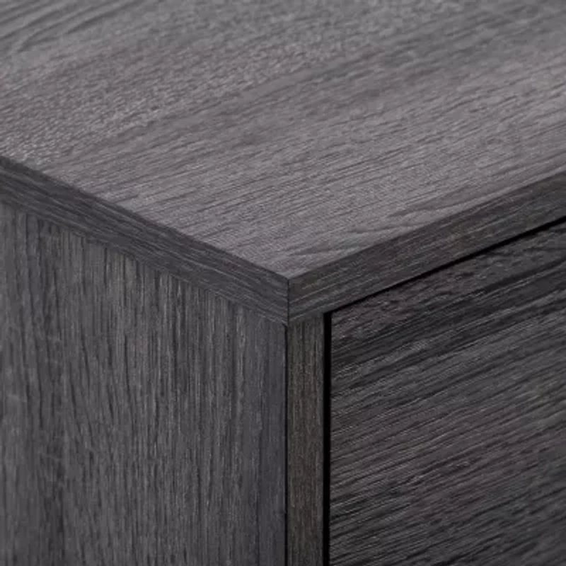 Hollywood TV Stand with Flared Wood Legs