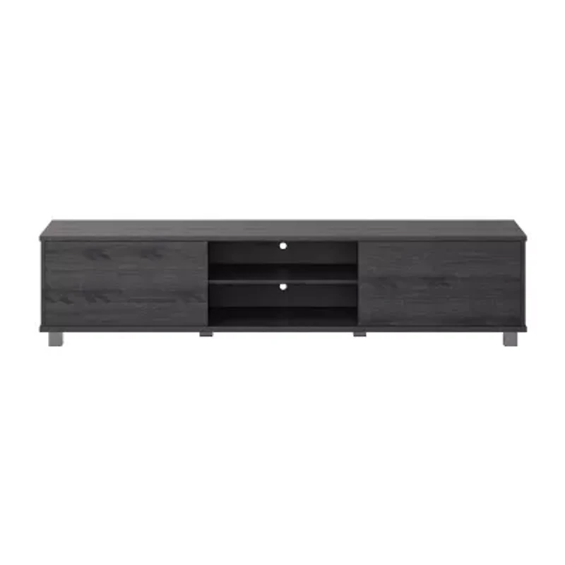 Hollywood TV Stand with Pillar Legs