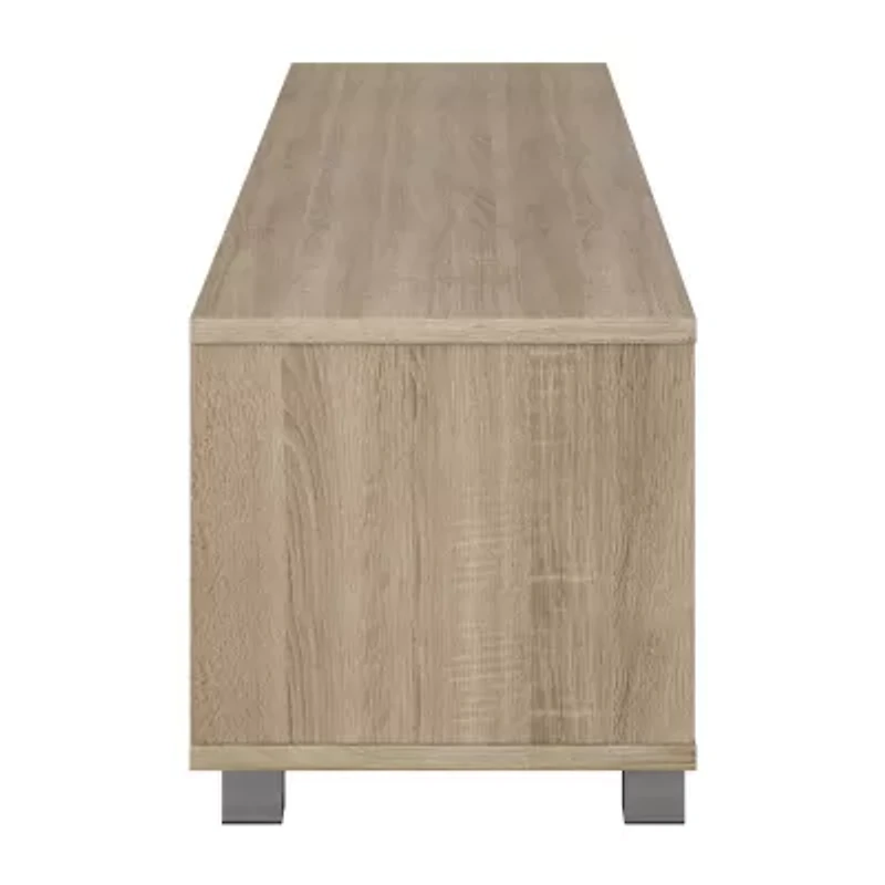 Hollywood TV Stand with Pillar Legs