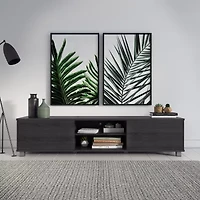 Hollywood TV Stand with Pillar Legs