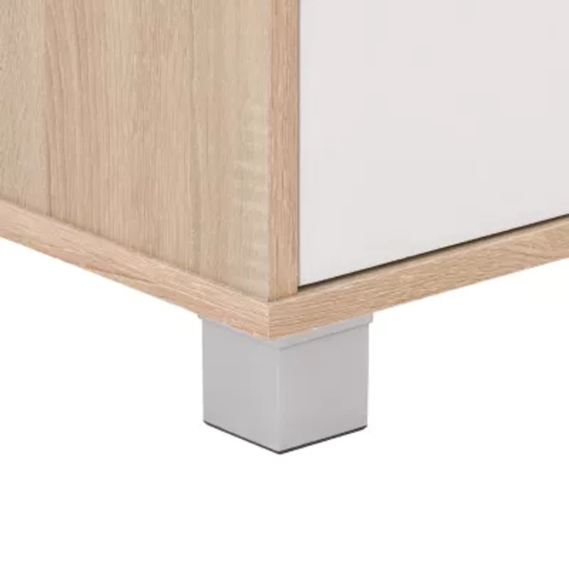 Hollywood TV Stand with Pillar Legs