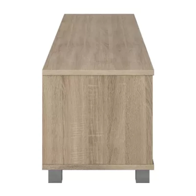 Hollywood TV Stand with Block Legs