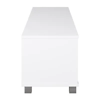 Hollywood TV Stand with Block Legs