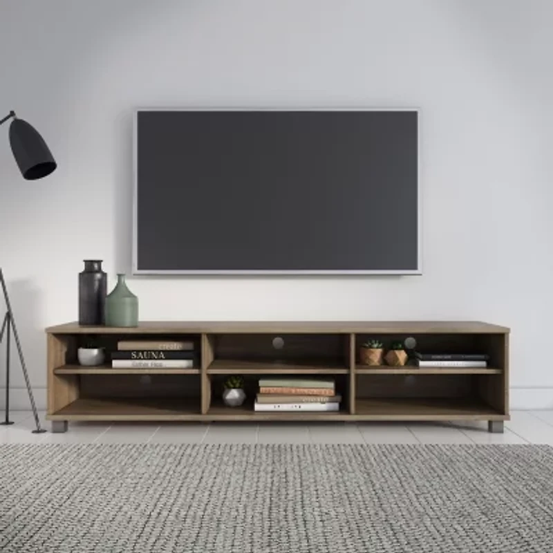 Hollywood TV Stand with Block Legs