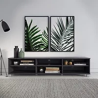 Hollywood TV Stand with Block Legs