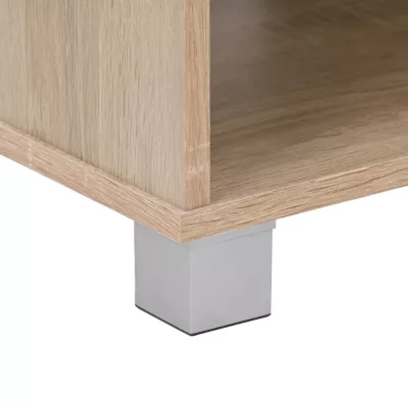 Hollywood TV Stand with Block Legs