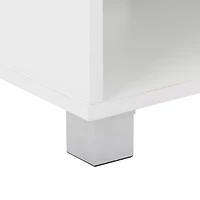 Hollywood TV Stand with Block Legs