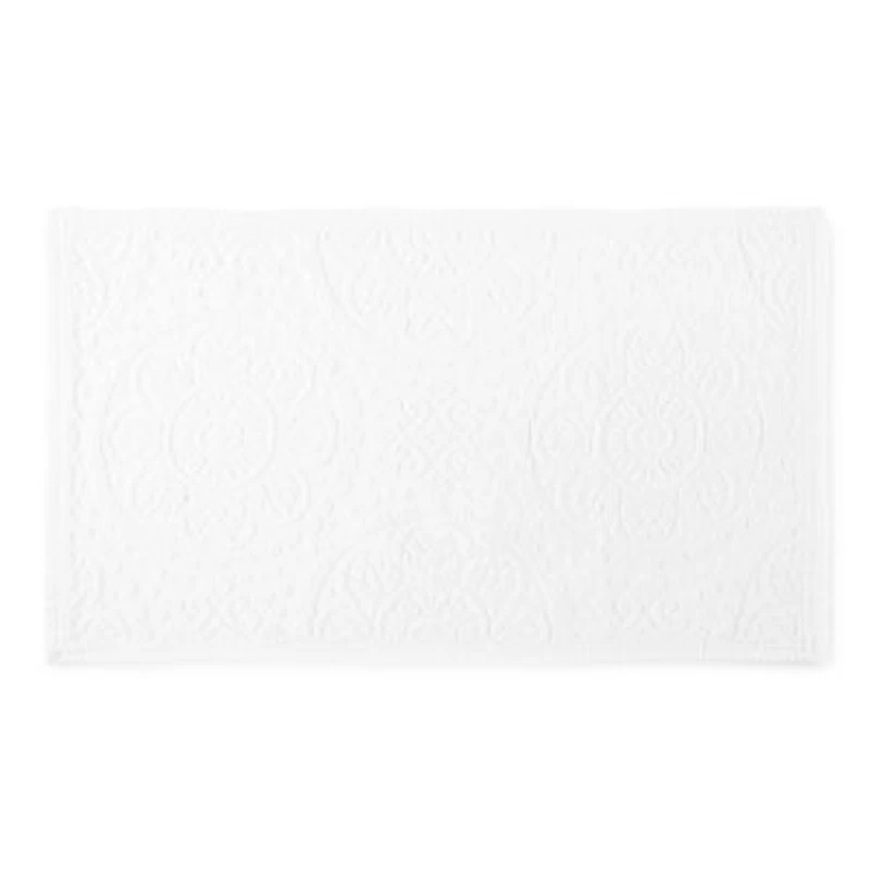 Linden Street Organic Cotton Sculpted Bath Mat
