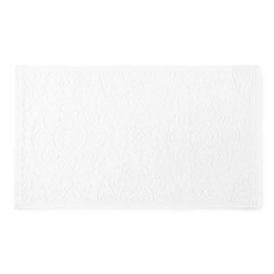 Linden Street Organic Cotton Sculpted Bath Mat