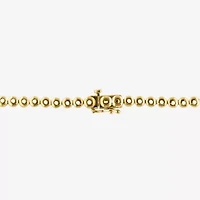 Effy  Womens Diamond Sterling Silver 18 Inch Tennis Necklace