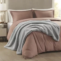 Madison Park Sienna Faux Fur Washable Midweight Throw