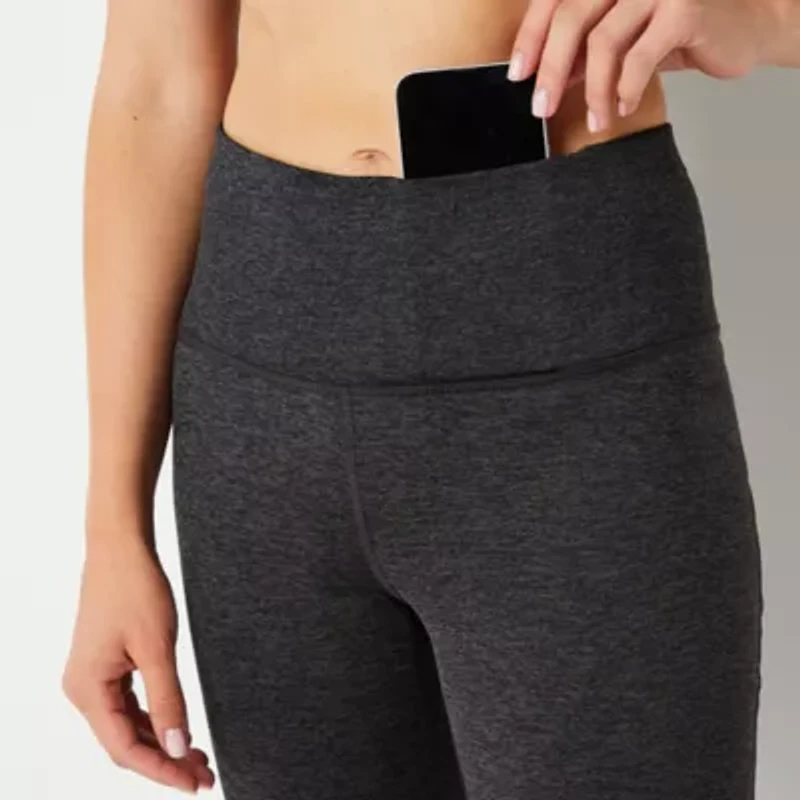 Xersion EverContour Womens Tall Quick Dry Bootcut High Rise Active Pull-On Pant